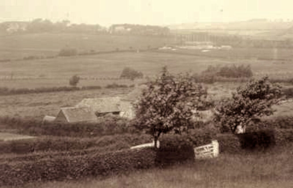 Bragg's Farm taken about 1892.