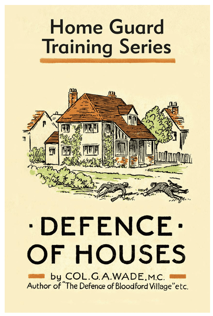 Cover of GA Wade's Book "Defence of Houses"